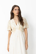 Serna Gardenia Dress - Light Yellow