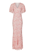 Celesse Flower Fade Dress - Light Pink