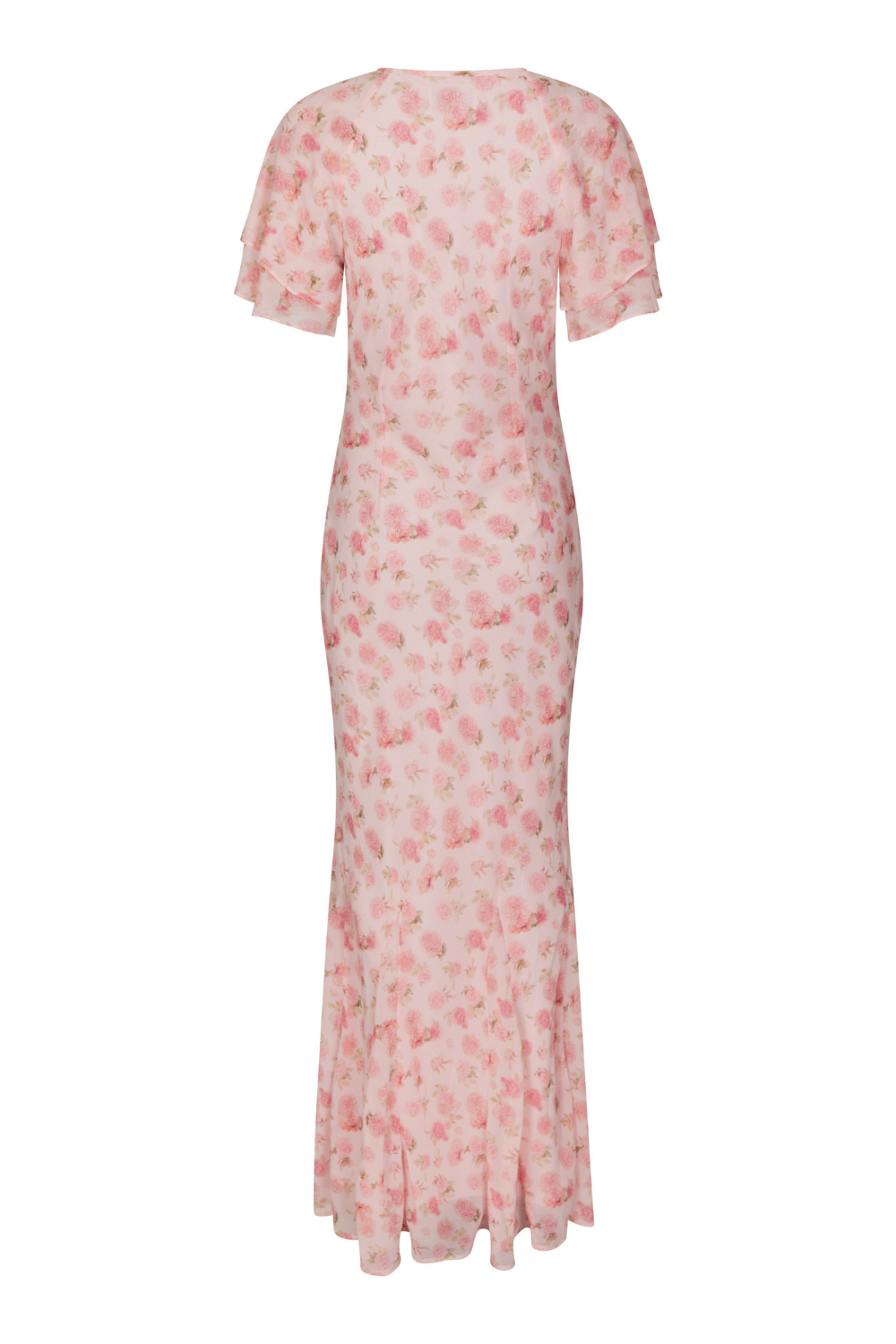 Celesse Flower Fade Dress - Light Pink