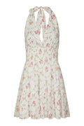 Magda Spring Flower Dress - Off White