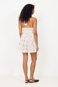 Magda Spring Flower Dress - Off White