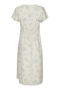 Eleni Delicate Flower Dress - Creme