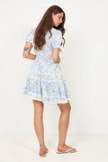 Constance Porcelain Dress - Light Blue