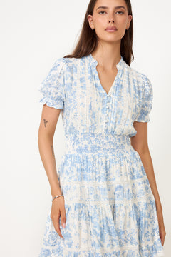 Constance Porcelain Dress - Light Blue