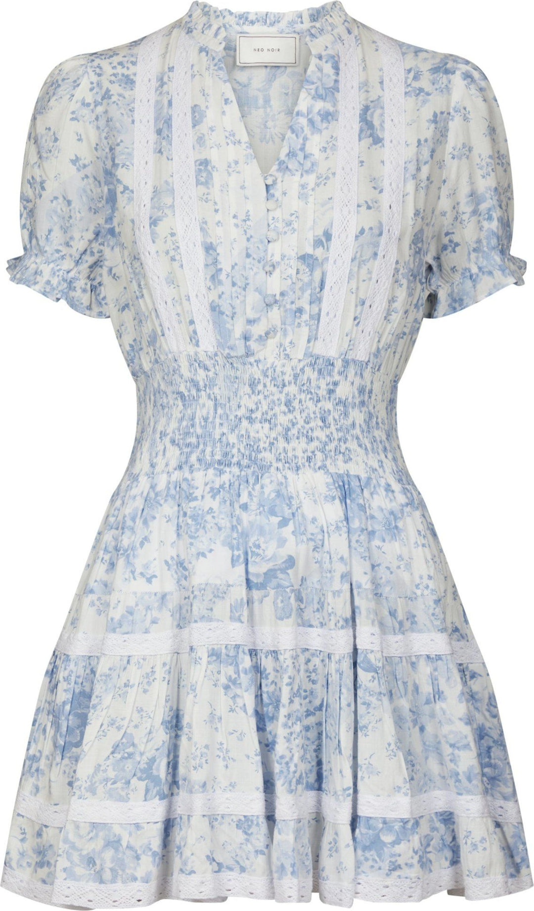 Constance Porcelain Dress - Light Blue