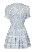 Constance Porcelain Dress - Light Blue