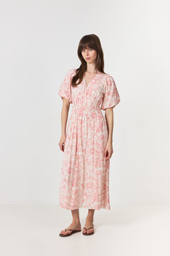 Kalia Print Dress - Off White