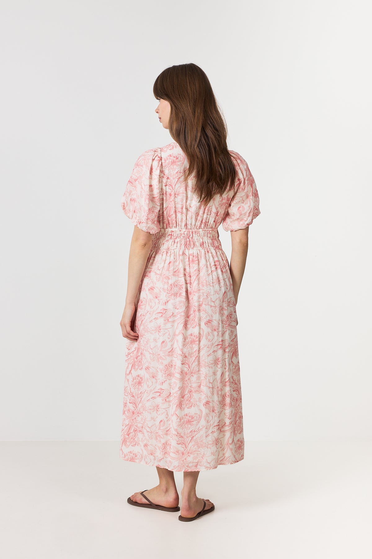 Kalia Print Dress - Off White