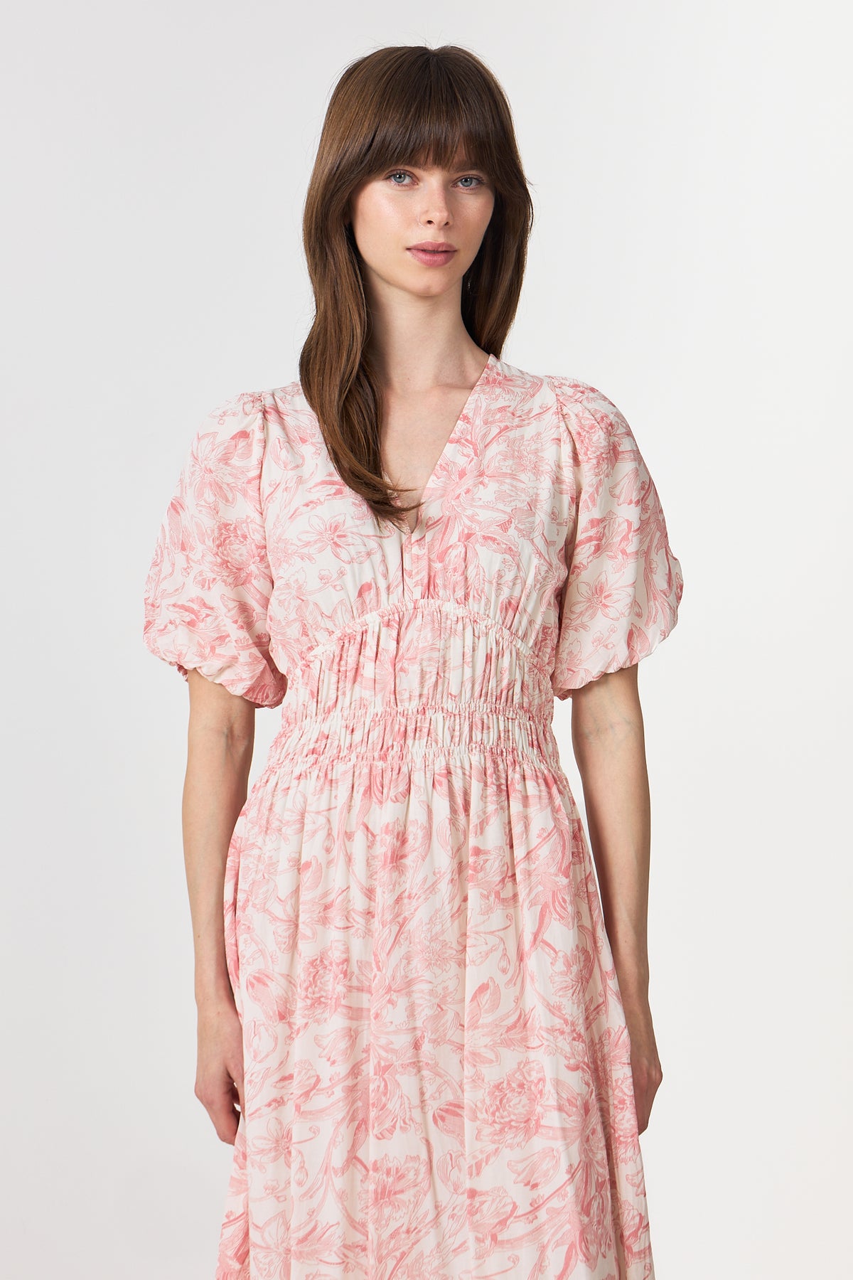 Kalia Print Dress - Off White