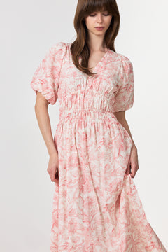 Kalia Print Dress - Off White