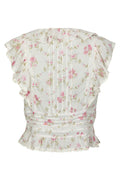 Netali Spring Flower Top - Off White