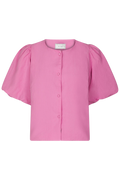 Moisa Linen Blouse - Pink