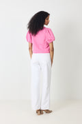 Moisa Linen Blouse - Pink