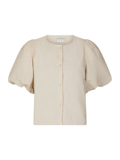Moisa Linen Blouse - Sand