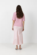 Ninad Heavy Sateen Skirt - Light Pink