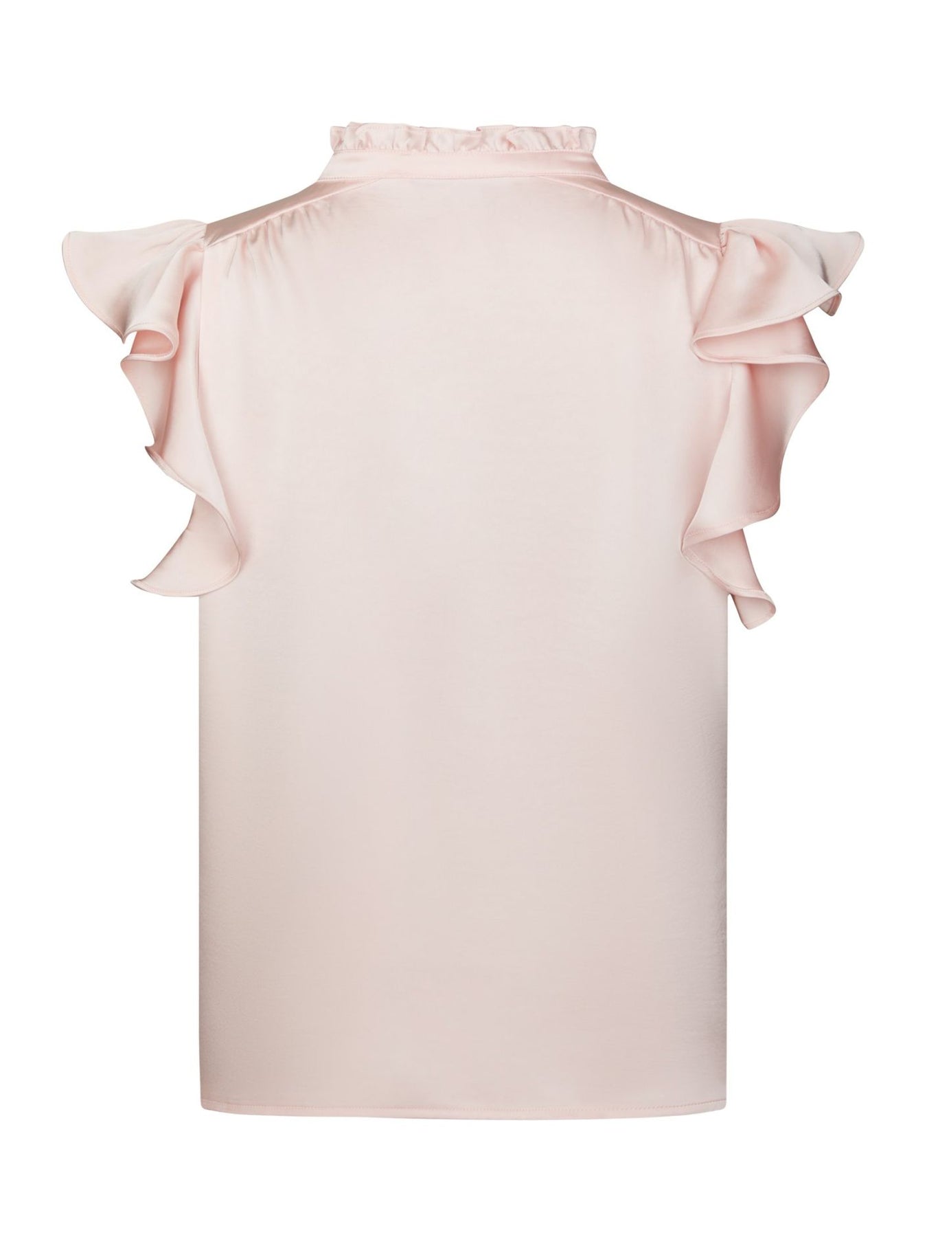 Stella Heavy Sateen Blouse - Light Pink