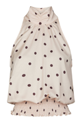 Jos Big Dot Top - Light Pink