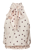 Jos Big Dot Top - Light Pink