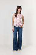Liblana Artist Mesh Top - Light Pink