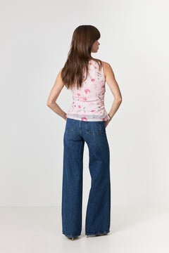 Liblana Artist Mesh Top - Light Pink
