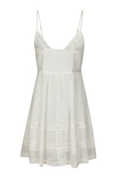 Valora S Voile Dress - White