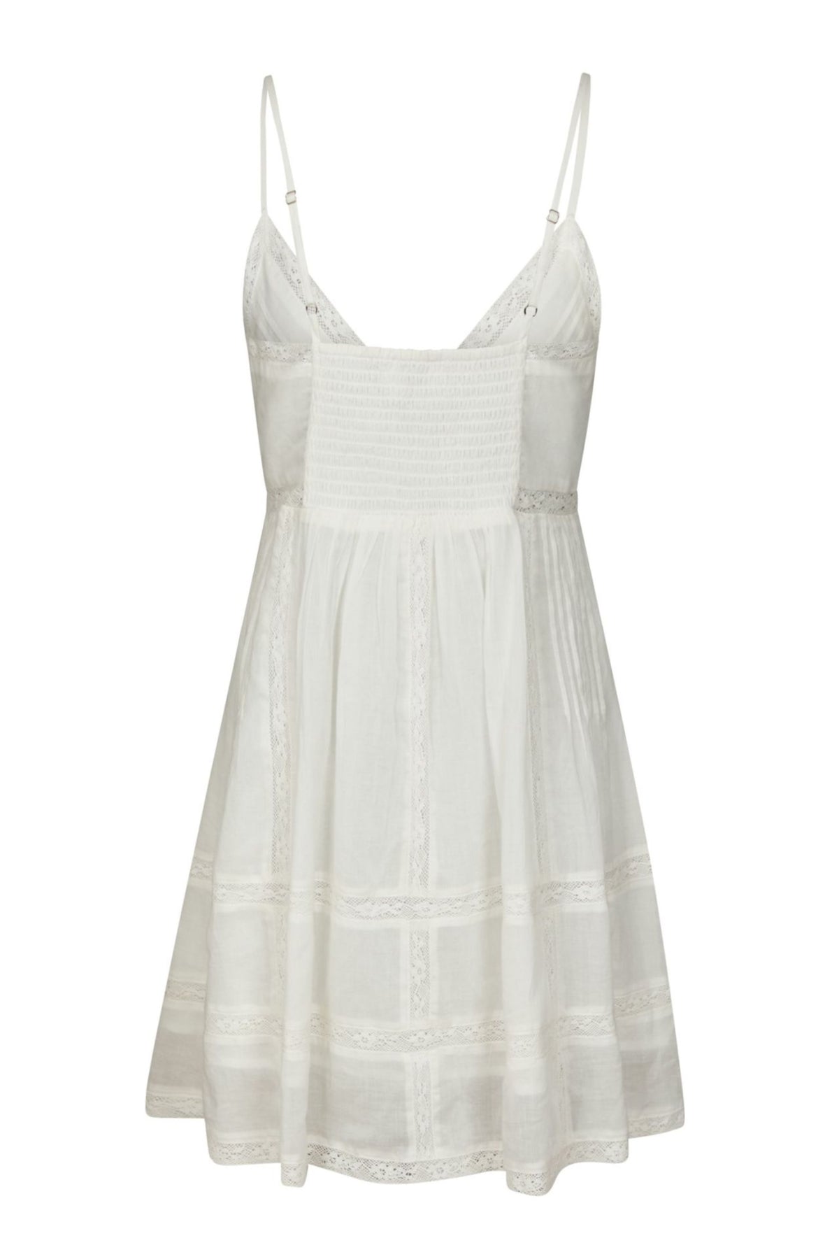 Valora S Voile Dress - White