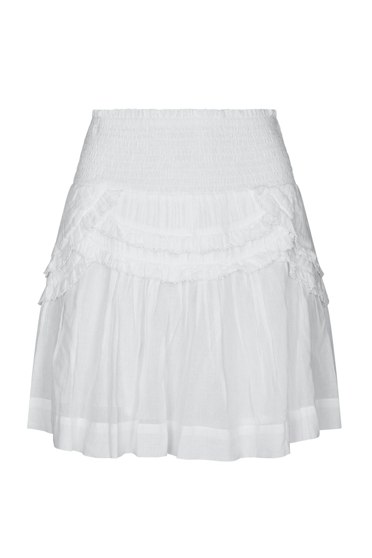 Maliah S Voile Skirt - White