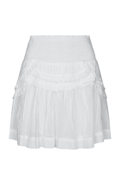 Maliah S Voile Skirt - White