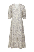 Valley Structure Flower Dress - Off White