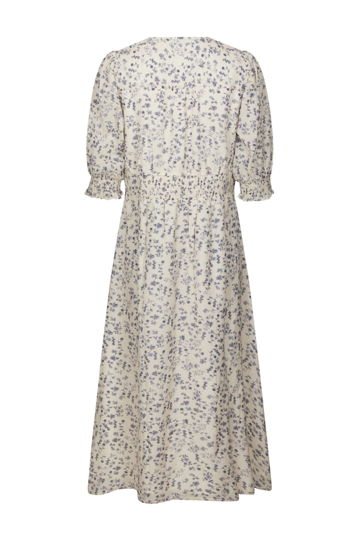 Valley Structure Flower Dress - Off White