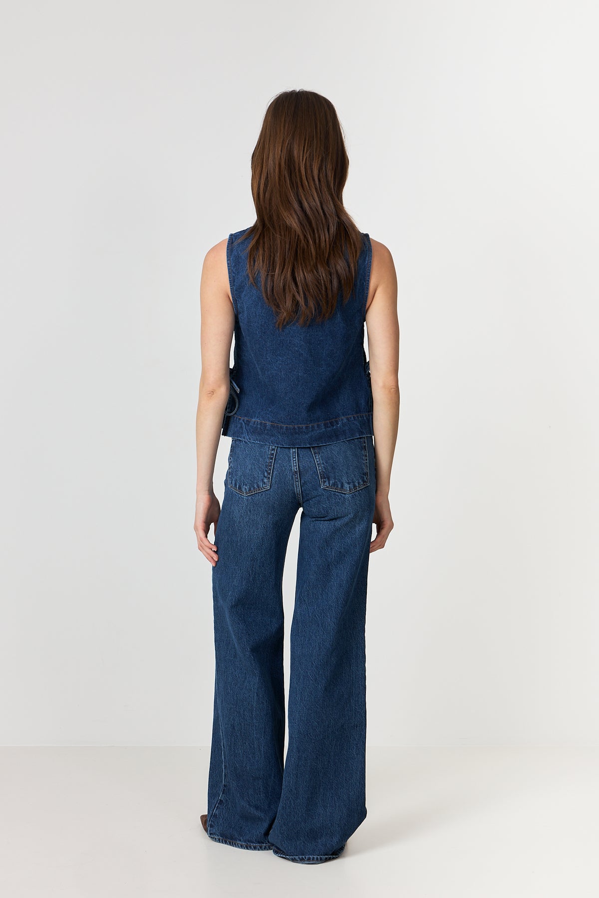 Svetlana Denim D Top - Blue