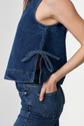 Svetlana Denim D Top - Blue