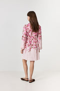 Yascleo Ls Dress - Pale Lilac Cleo Print