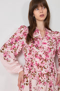 Yascleo Ls Dress - Pale Lilac Cleo Print