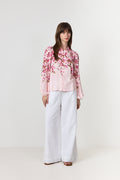 Yascleo Ls Shirt - Pale Lilac Cleo Print
