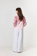 Yascleo Ls Shirt - Pale Lilac Cleo Print