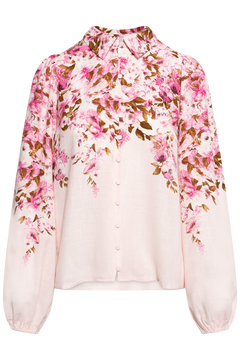 Yascleo Ls Shirt - Pale Lilac Cleo Print