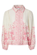Yascoralina Ls Shirt - Pristine Coralina Print
