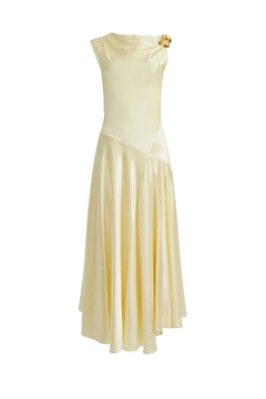 Siren Midi Dress - Butter