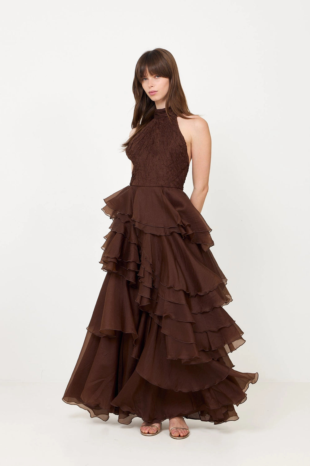 Fayette Gown - Dark Chocolate
