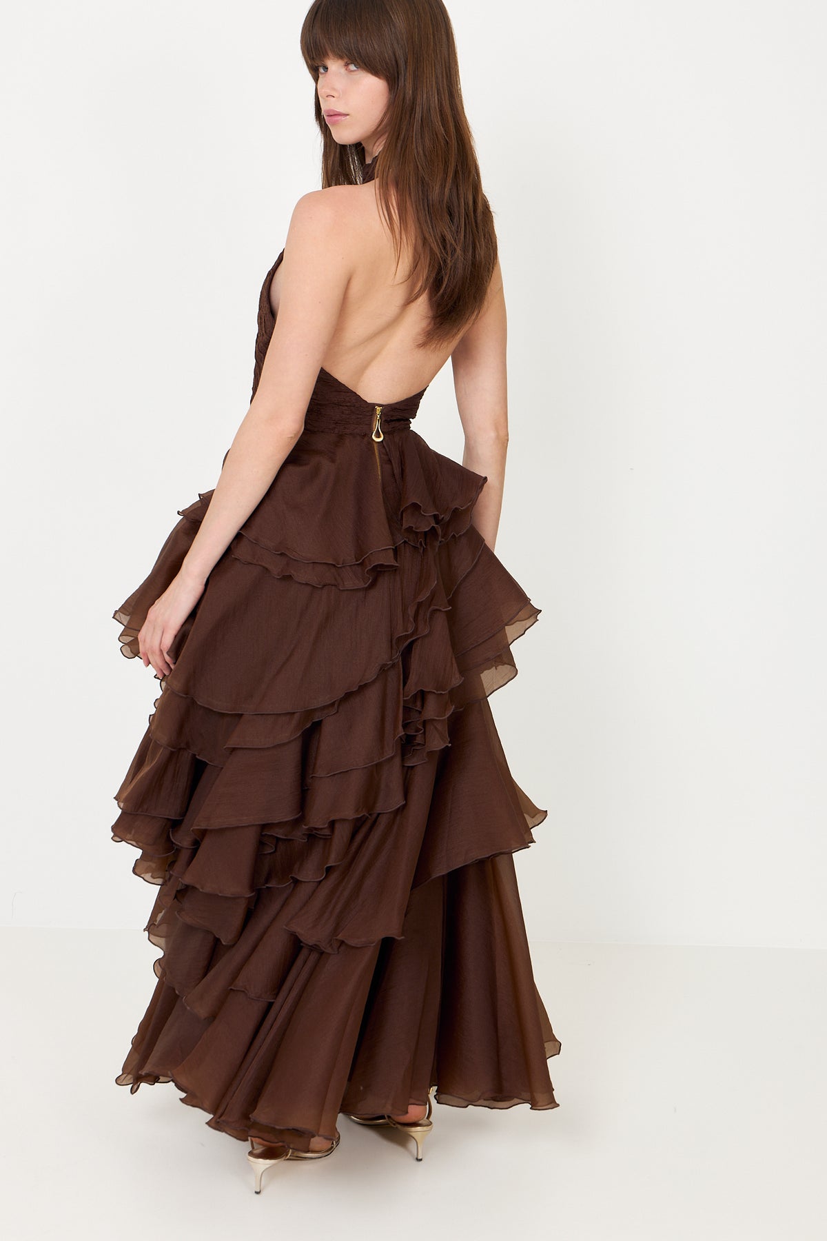 Fayette Gown - Dark Chocolate