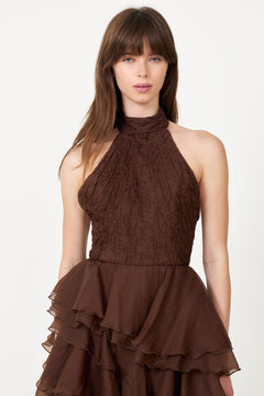 Fayette Gown - Dark Chocolate