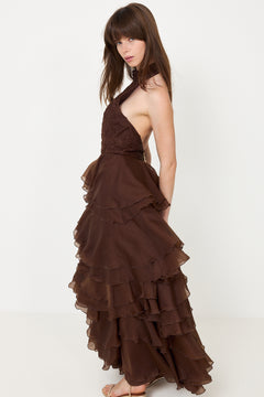 Fayette Gown - Dark Chocolate