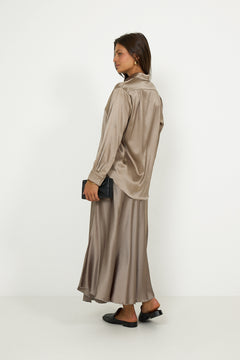 Oline Blouse - Walnut