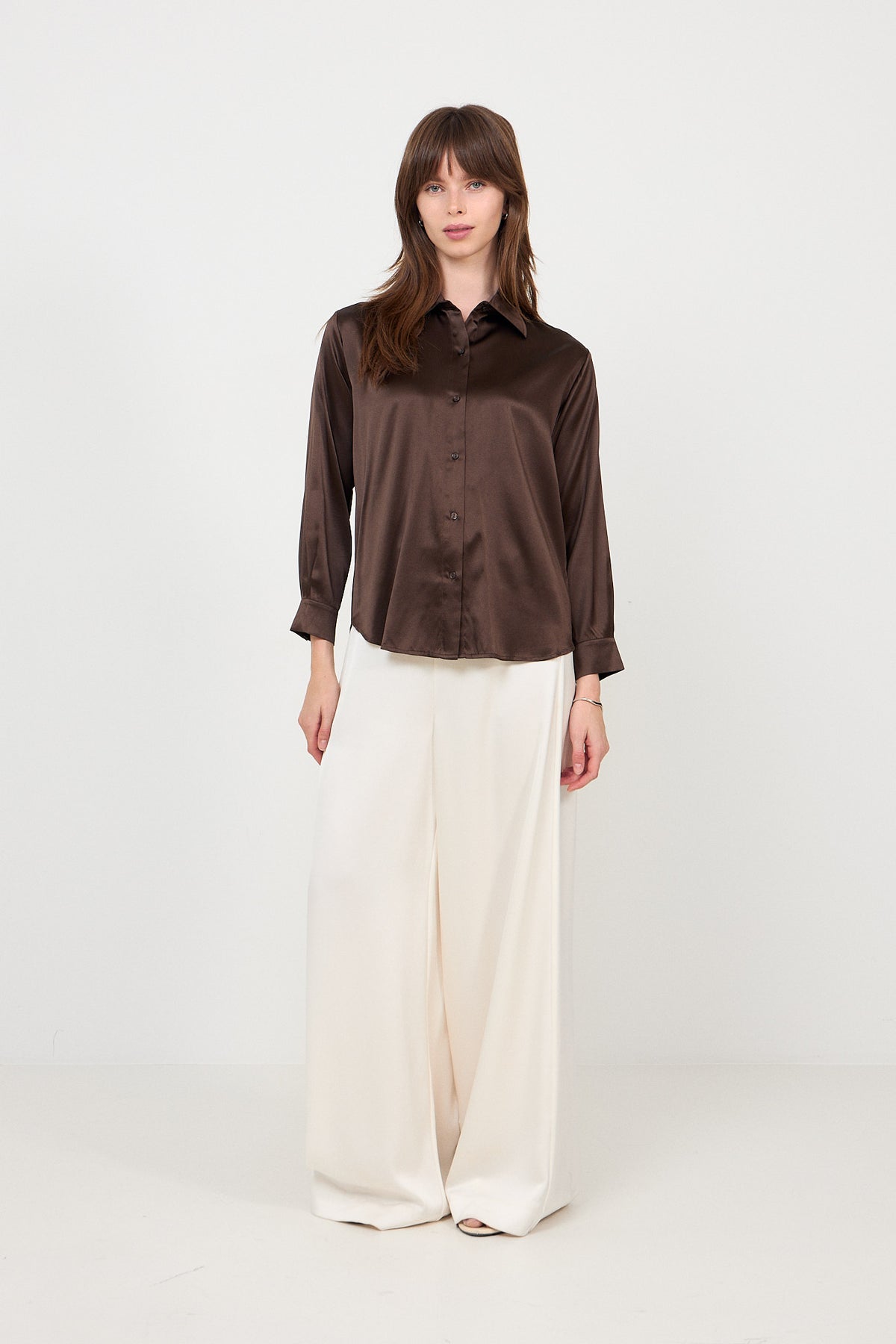 Oline Blouse - Brown