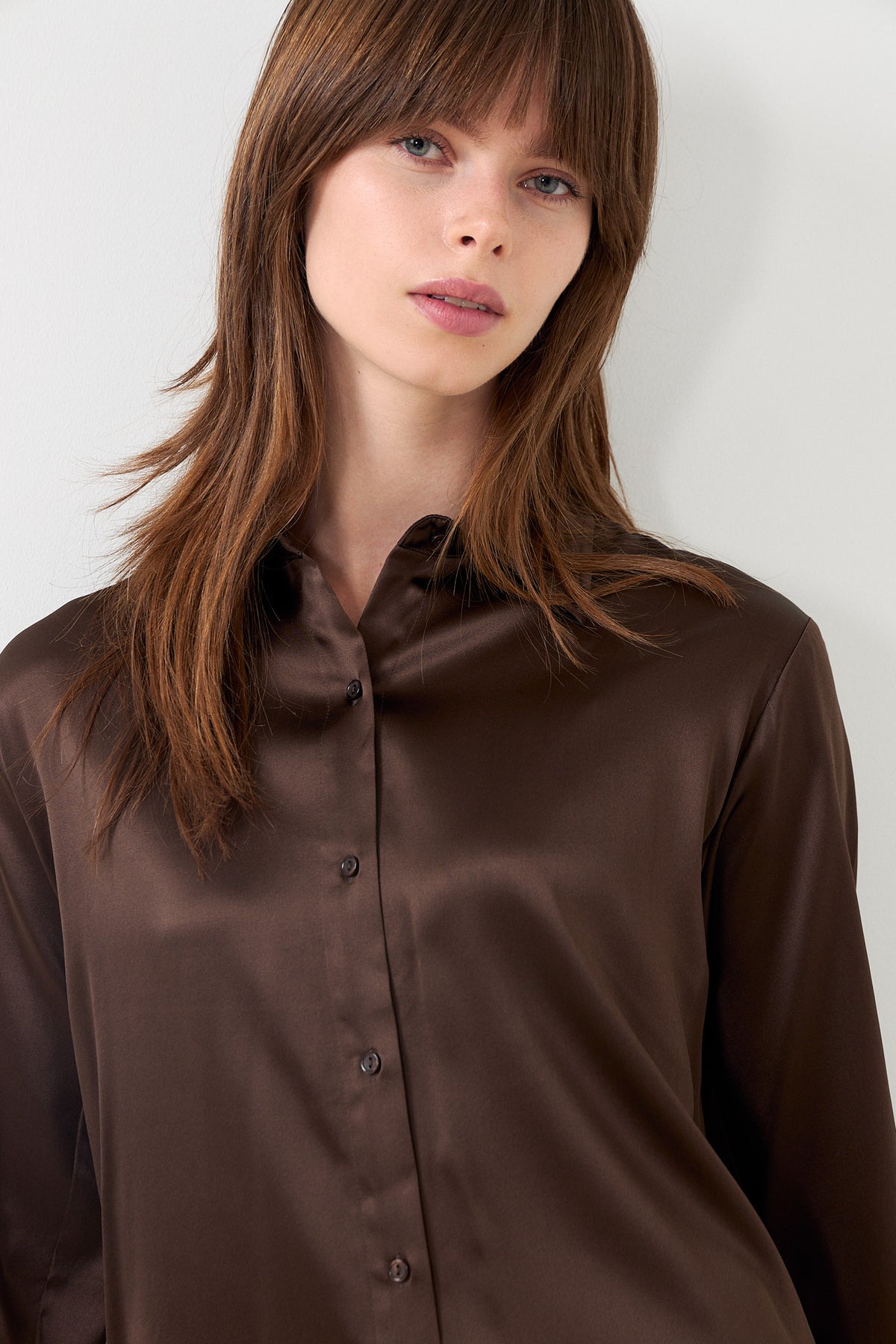 Oline Blouse - Brown