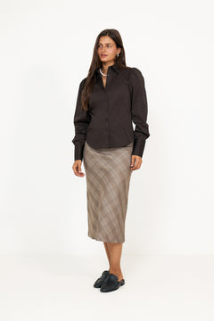 Esther Blouse - Brown