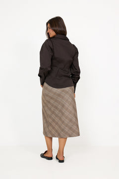 Esther Blouse - Brown