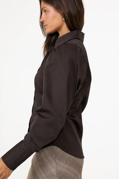 Esther Blouse - Brown