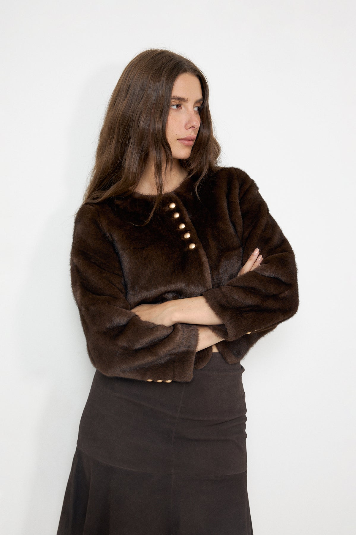 Queen Jacket - Brown
